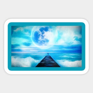 Moonlight Dreams Sticker